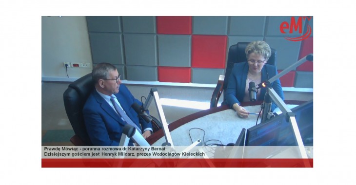 Jak Wodociągi Kieleckie pomagają uchodźcom z Ukrainy? - audycja radiowa Jak Wodociągi Kieleckie pomagają uchodźcom z Ukrainy? - audycja radiowa