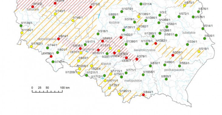 Prognoza sytuacji hydrogeologicznej w strefach zasilania i poboru wód podziemnych w sierpniu 2022 r. Prognoza sytuacji hydrogeologicznej w strefach zasilania i poboru wód podziemnych w sierpniu 2022 r.