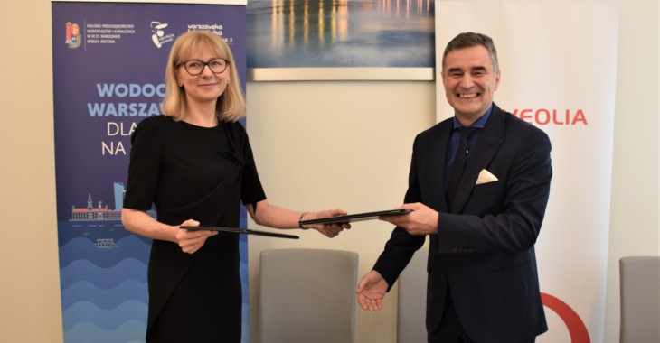 Wodociągi Warszawskie i Veolia rozpoczynają prace nad odzyskiem ciepła z instalacji i sieci kanalizacyjnej Wodociągi Warszawskie i Veolia rozpoczynają prace nad odzyskiem ciepła z instalacji i sieci kanalizacyjnej