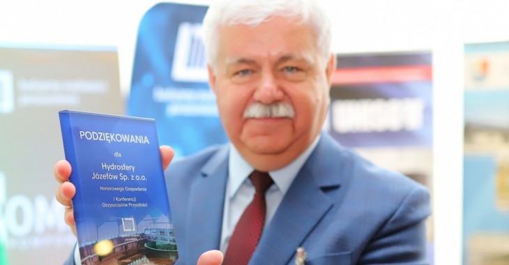 Podziękowania dla Hydrosfery Józefów - Honorowego Gospodarza Podziękowania dla Hydrosfery Józefów - Honorowego Gospodarza