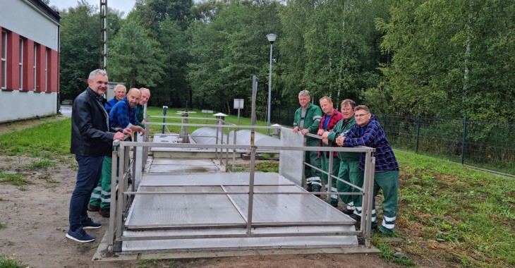 Jaworzno: instalacja do przyjmowania piasku z czyszczenia kanalizacji Jaworzno: instalacja do przyjmowania piasku z czyszczenia kanalizacji