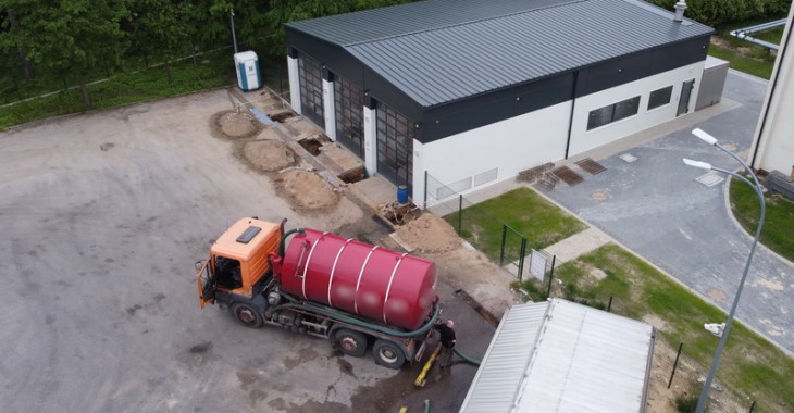 Białystok: Sprzedaż stacji zlewnej