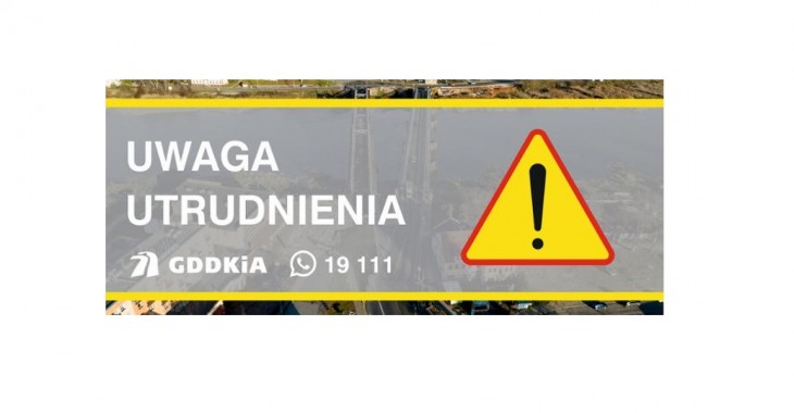 Utrudnienia na DK29 w Krośnie Odrzańskim Utrudnienia na DK29 w Krośnie Odrzańskim